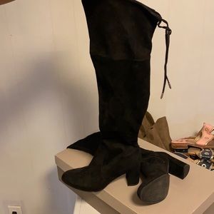 NWOT Marc fisher OTk black boots size 9.5